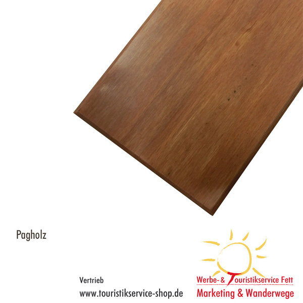 Tisch Parla / Tabula Style, Stahl mit Pagholz®-Bohlen, 1,80 m